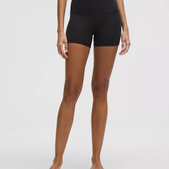lululemon Align™ High-Rise Ribbed Short 4" Women's Size 10 - Picture 1 of 8